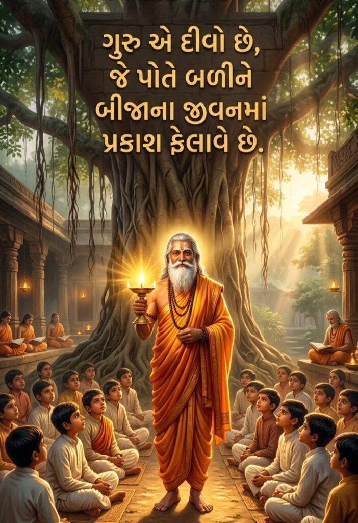 Guru Purnima Quotes in Gujarati